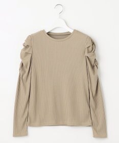 Feroux 【ONWARD CROSSET MAG掲載】ギャザースリーブ プルオーバー