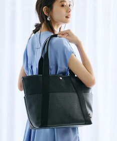 TOPKAPI 【Breath TOPKAPI】【TOPKAPI × 藤本美貴さんコラボ】スコッチグレイン 10ポケット トートバッグ L/マザーズバッグ/撥水