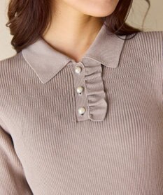 Feroux 襟付きドッキング ワンピース