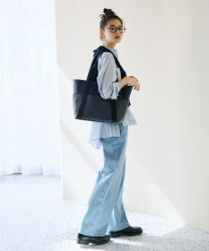 TOPKAPI 【Breath TOPKAPI】【TOPKAPI × 藤本美貴さんコラボ】スコッチグレイン 10ポケット トートバッグ L/マザーズバッグ/撥水