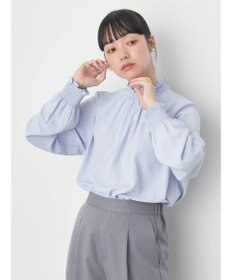 earth music&ecology シャーリングブラウス