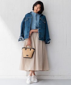 23区 S 【Oggi4月号掲載/洗える】CANCLINI バンドカラー シャツ