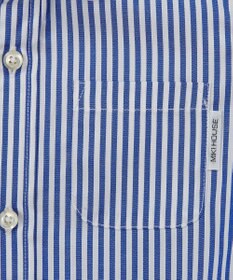 MIKI HOUSE HOT BISCUITS 【110-130cm】ブロード素材の長袖シャツ