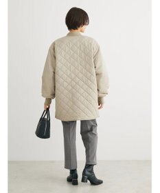 Green Parks 撥水加工　中綿キルトミドル丈コート