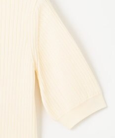 Feroux 【セットアイテム・洗える】パフスリーブニット×キャミソール ワンピース