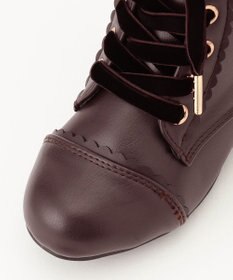 ANY KIDS 編み上げ ブーツ