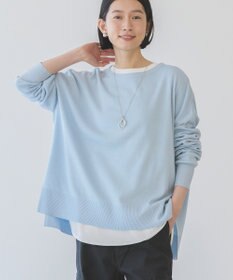 AMERICAN HOLIC サイドスリットニットプルオーバー