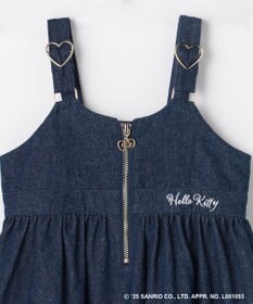 ANY KIDS 【ハローキティ×ANY KIDS】デニムジャンパースカート