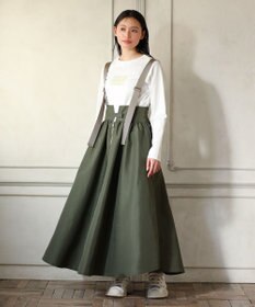 Green Parks ・ＤＯＵＢＬＥ　ＦＬＡＧＳ　サスペンダーミリタリースカ