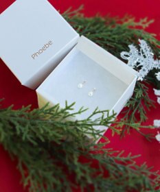 Phoebe 【K10】エリプスパールビジューピアス