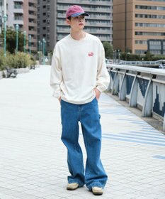 WEGO 【ユニセックス着用ITEM】フロッキーロゴBIGロンT（LS）