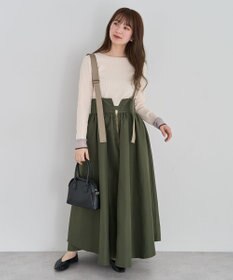 Green Parks ・ＤＯＵＢＬＥ　ＦＬＡＧＳ　サスペンダーミリタリースカ