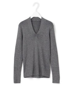 ICB 【洗える】エクストラファインメリノ Vネックプルオーバー