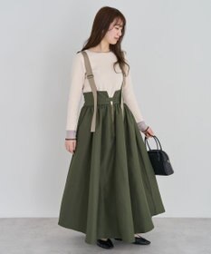 Green Parks ・ＤＯＵＢＬＥ　ＦＬＡＧＳ　サスペンダーミリタリースカ