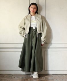 Green Parks ・ＤＯＵＢＬＥ　ＦＬＡＧＳ　サスペンダーミリタリースカ