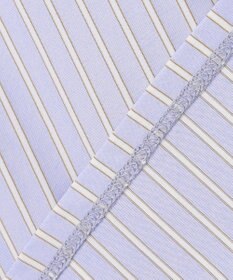 J.PRESS LADIES ドライコットン ストライプ ポロ カットソー