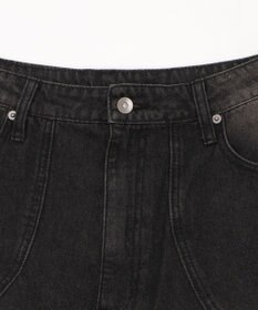 WEGO スウィッチングデニムカーゴショーツ