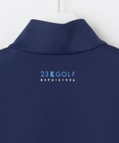 23区GOLF 【MEN】【吸水速乾/UVカット】ストレッチダンボールモックネックシャツ