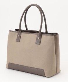 ANY 【PC・A4サイズ収納可】ステッチラインキャンバストート