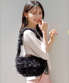 ANY SIS エアリーチュール ショルダーバッグ