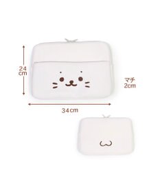 Mother garden しろたん パソコンケース 顔ぼん