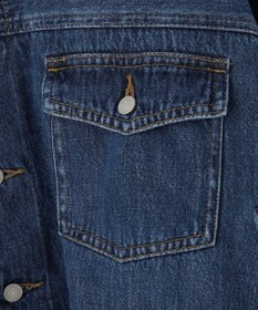 NAVE 【ReNAVE・洗える/中綿】ライトデニム ブルゾン