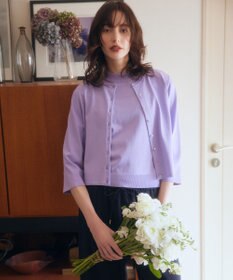 組曲 L 【先行予約】ライトリネンライクイージーワイド パンツ