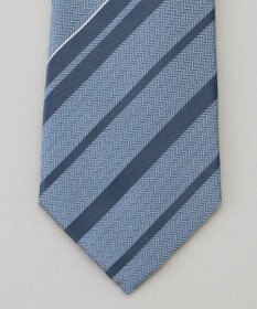 GOTAIRIKU  GOTAIRIKU別注【日本製】シルク ネクタイ_レジメンタル柄