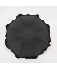 UNBILLION カシュネ cachenez / 【晴雨兼用】【日傘】 UV カット率99％以上 PUビッグフリルショートパラソル