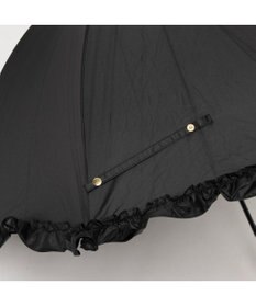 UNBILLION カシュネ cachenez / 【晴雨兼用】【日傘】 UV カット率99％以上 PUビッグフリルショートパラソル