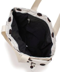 LeSportsac LG BOW EMERALD TOTE/ノワールポルカドットスナイデル