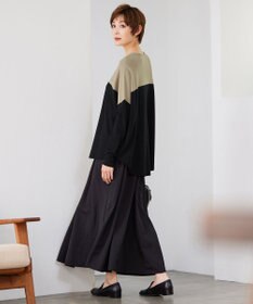 ICB 【洗える】ヴィスコースワイド プルオーバー