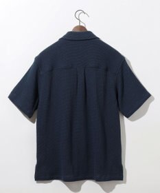 JOSEPH ABBOUD 【JAPANファブリック・ストレッチ】ラッセルメッシュ 半袖シャツ