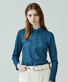 23区GOLF 【WOMEN】ＰＡＲＩＳ柄プリント 長袖シャツ