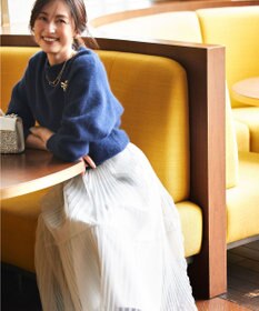 組曲 フラワービジューチェーンネックレス