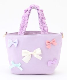 ANY KIDS リボン 2WAYバッグ