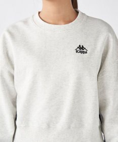 OP／FILA 【Kappa】ショート丈 ドロップショルダー 裏毛スウェット
