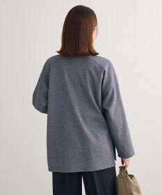 Green Parks 柄圧縮ポンチキーネックプルオーバー