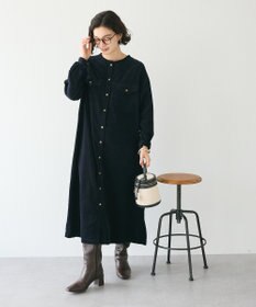 CRAFT STANDARD BOUTIQUE コーデュロイシャツワンピース