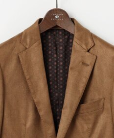 JOSEPH ABBOUD 【ストレッチ/スウェードタッチ/JAPANファブリック】コマ スウェード ジャケット