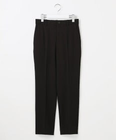 自由区 L 【19号サイズまで展開】TRギャバ裏起毛テーパード パンツ