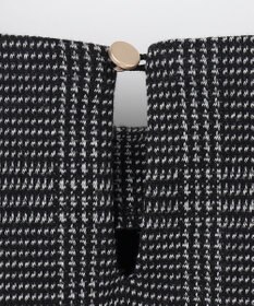 ANY SIS 【WEB・一部店舗限定】カットジャカードペプラム セットアップ