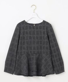 ANY SIS 【WEB・一部店舗限定】カットジャカードペプラム セットアップ