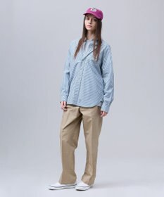 J.PRESS MEN 【J.PRESS ORIGINALS】【UNISEX】Cotton Broad Cloth Shirt / B.D. / Baggy-Fit