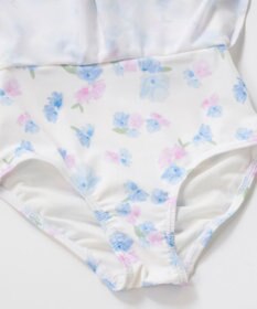 OP／FILA 【marie claire ENFANTS】花柄Aラインワンピース水着