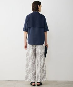 ICB L 【先行予約・WEB限定カラーあり】FluidBackSatin ワイドパンツ