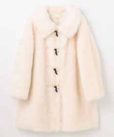 GRACE CONTINENTAL ウールボアショートコート