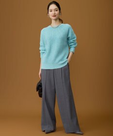 自由区 【SHIHOさん着用】ソフトウールブレンドワイド パンツ