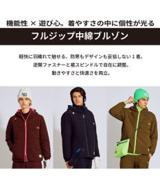 PW CIRCULUS 【撥水加工 / ストレッチ】【MEN】キルティング中綿ブルゾン ゴルフ