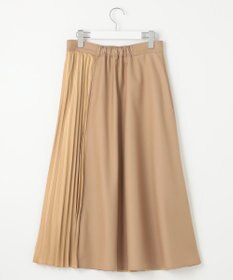 Feroux 【洗える】プリーツコンビ スカート